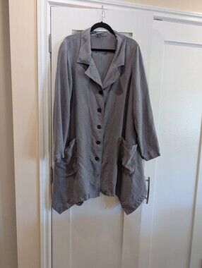 Cut Loose Grey Jacket/Tunic,XL